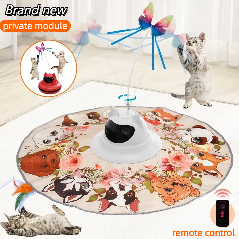  OK003-Cat Toy with Cloth Cover