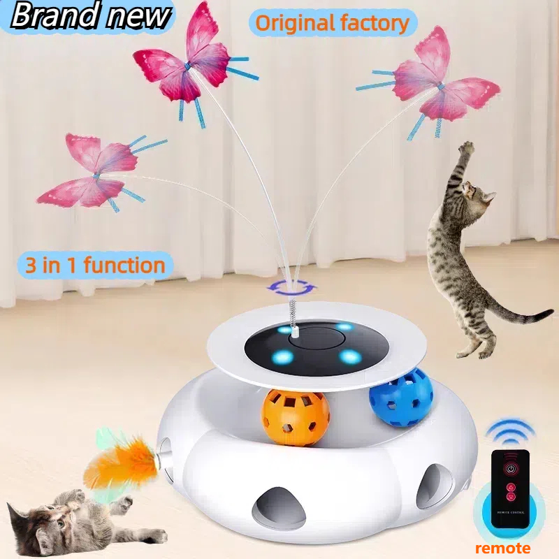  OK007- Multi-functional 3 in 1 cat toy